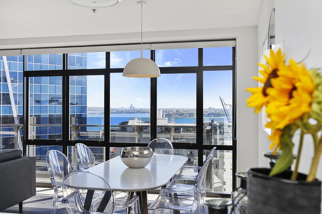 Central 12Th Floor Apt With City & Harbour Views Auckland Zewnętrze zdjęcie