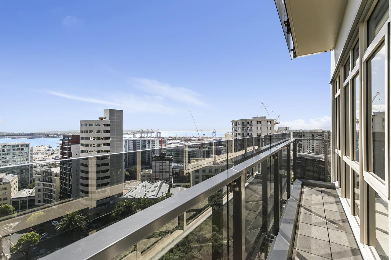 Central 12Th Floor Apt With City & Harbour Views Auckland Zewnętrze zdjęcie