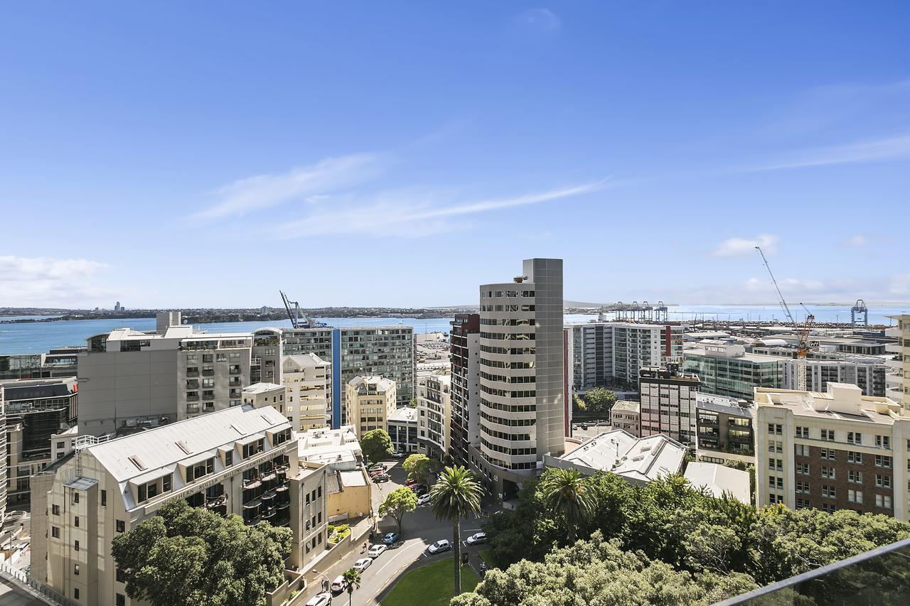 Central 12Th Floor Apt With City & Harbour Views Auckland Zewnętrze zdjęcie
