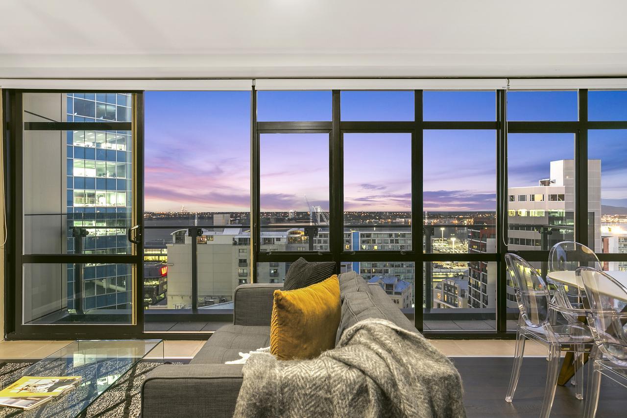 Central 12Th Floor Apt With City & Harbour Views Auckland Zewnętrze zdjęcie