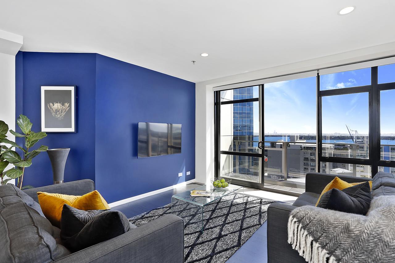 Central 12Th Floor Apt With City & Harbour Views Auckland Zewnętrze zdjęcie